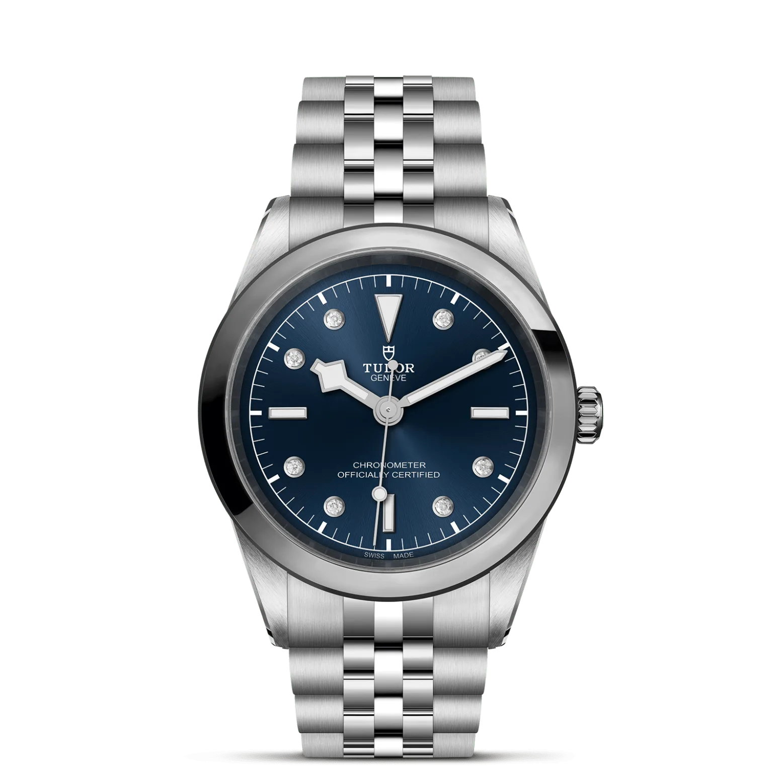 Black Bay One 41, con Dial Blue with 8 diamondsy Bisel Stainless steel bezel with polished and satin finish
