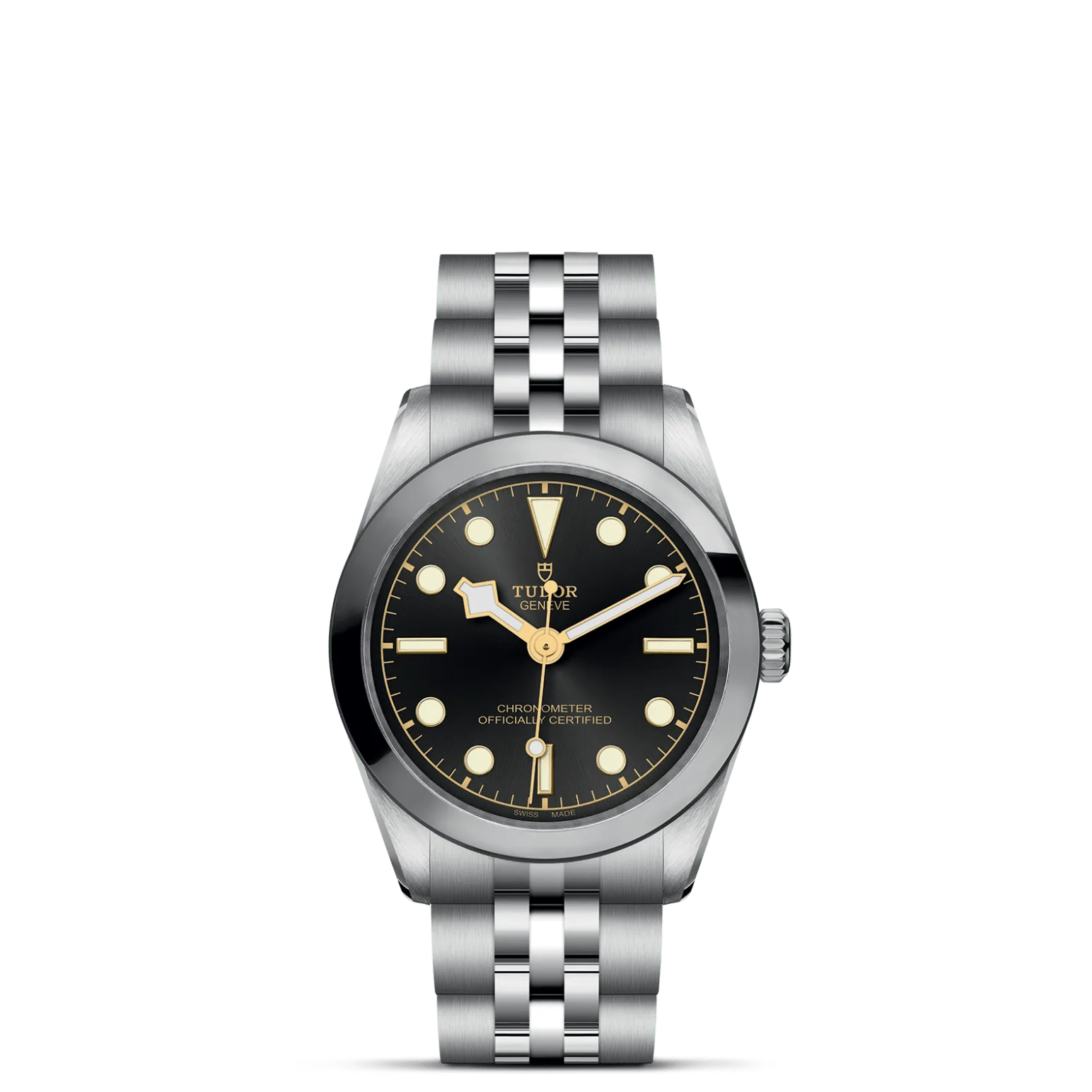 Black Bay One 31, con Dial Antracitay Bisel Bisel de acero inoxidable, acabado pulido y satinado