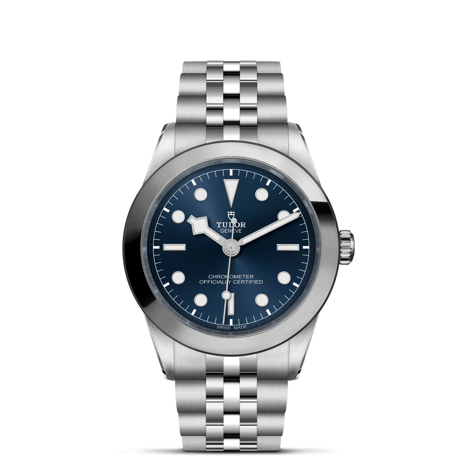 Black Bay One 39, con Dial Azuly Bisel Bisel de acero inoxidable, acabado pulido y satinado