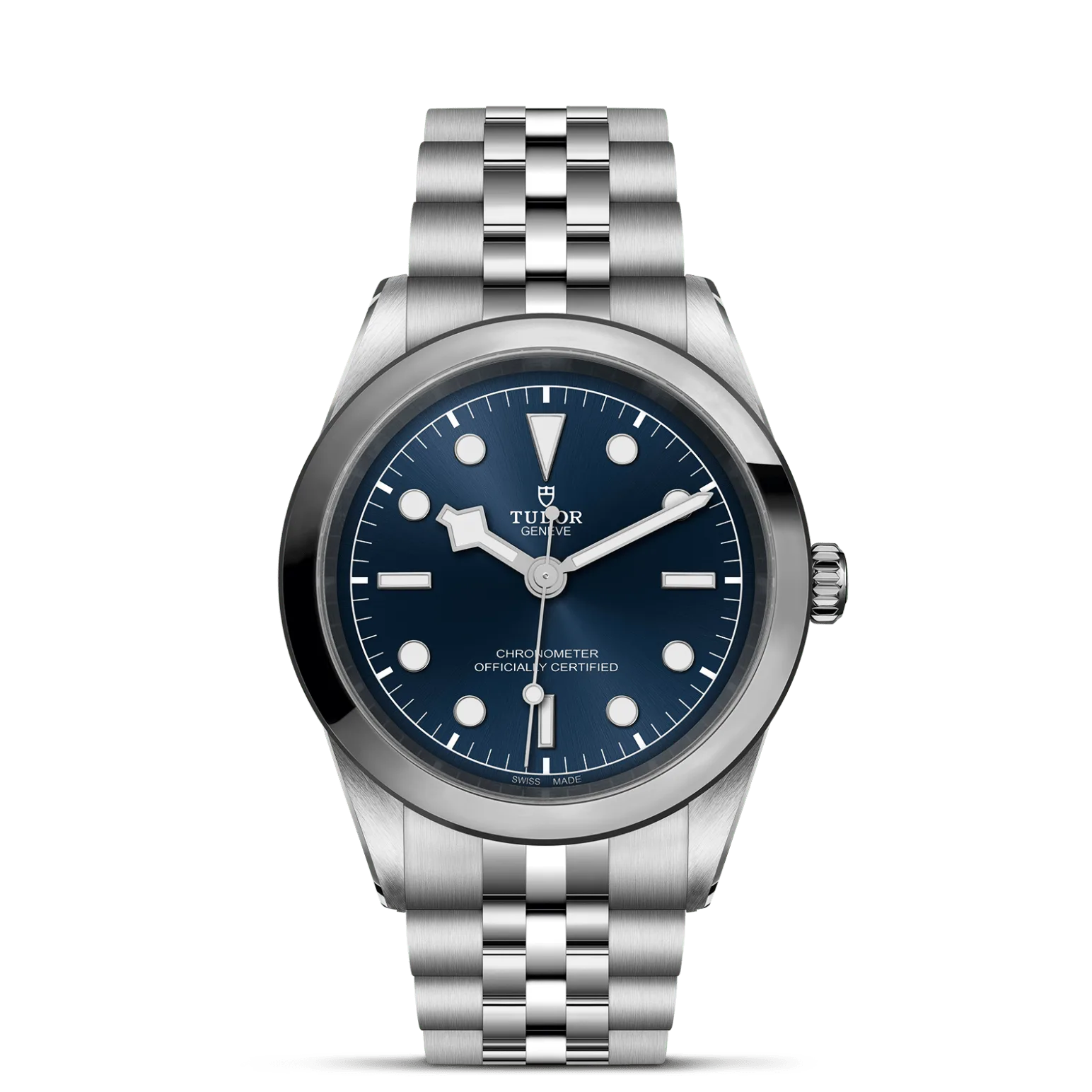 Black Bay One 41, con Dial Azuly Bisel Bisel de acero inoxidable, acabado pulido y satinado